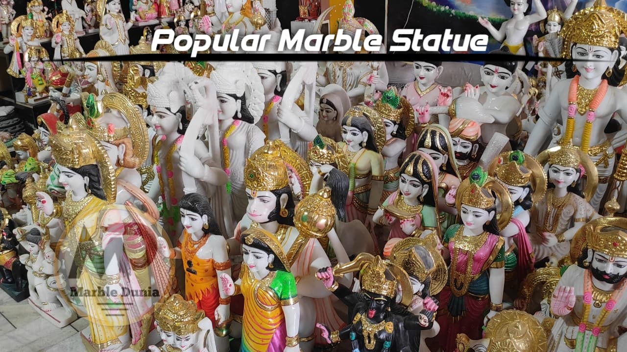 Popular Marble Statue Types for Temples, Homes, and Offices