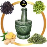 Green Granite Mortar & pestle