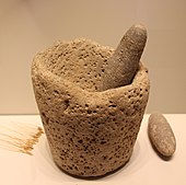 stone mortar and pestle