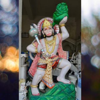 Hanuman Ji Pahad Marble Murti