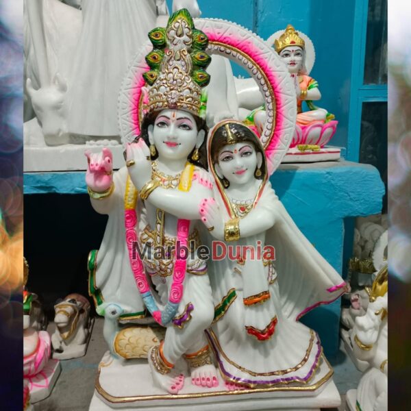 makrana marble radha krishna murti