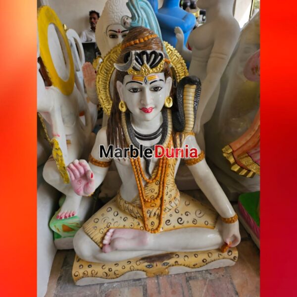 Shiva Marble Statue